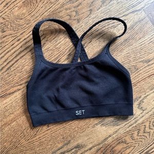 SET active sports bra, cross back